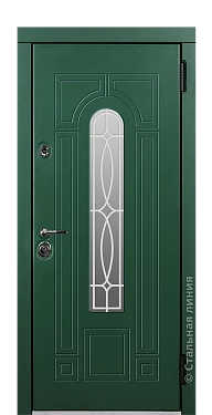 Входная дверь Кальвадос (вид снаружи) - купить в Краснодаре