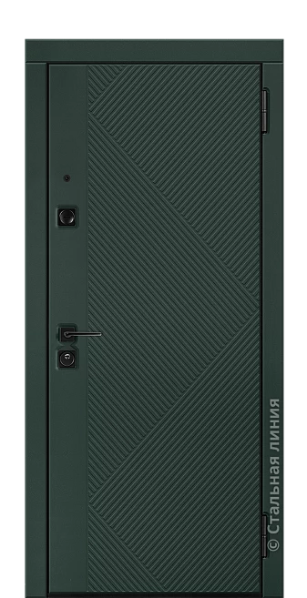 Входная дверь Элиза (вид снаружи) - купить в Краснодаре