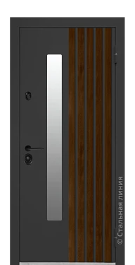 Входная дверь Эльвина (вид снаружи) - купить в Краснодаре