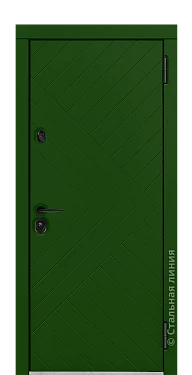 Входная дверь Сакраменто (вид снаружи) - купить в Краснодаре