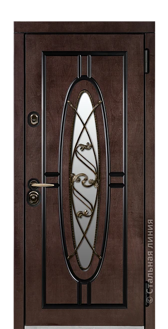 Входная дверь Версаль (вид снаружи) - купить в Краснодаре