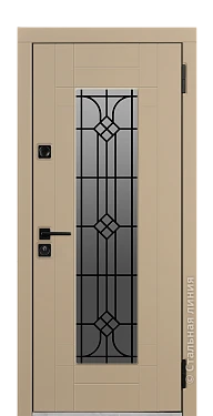 Входная дверь Бенвиль (вид снаружи) - купить в Краснодаре