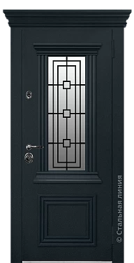 Входная дверь Алон (вид снаружи) - купить в Краснодаре