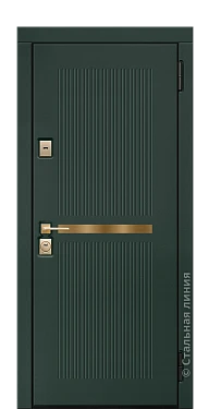 Входная дверь Фловара (вид снаружи) - купить в Краснодаре