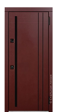 Входная дверь Леба (вид снаружи) - купить в Краснодаре