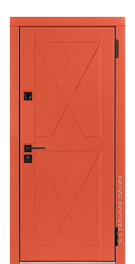 Входная дверь Прованс (вид снаружи) - купить в Краснодаре