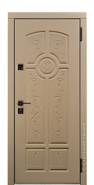 Входная дверь Эсфир (вид снаружи) - купить в Краснодаре