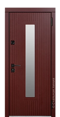 Входная дверь Аоста (вид снаружи) - купить в Краснодаре