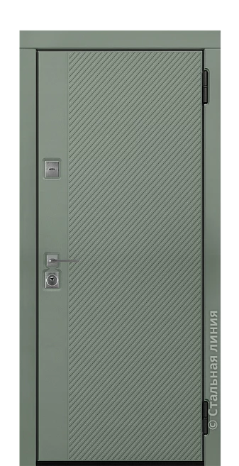 Входная дверь Тевтон (вид снаружи) - купить в Краснодаре