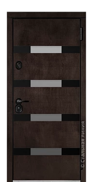 Входная дверь Бохус (вид снаружи) - купить в Краснодаре