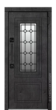 Входная дверь Шоле (вид снаружи) - купить в Краснодаре