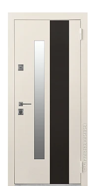 Входная дверь Алтея (вид снаружи) - купить в Краснодаре