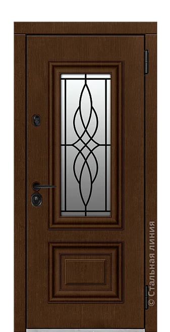 Входная дверь Леандро (вид снаружи) - купить в Краснодаре