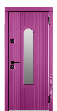 Входная дверь Эридан (вид снаружи) - купить в Краснодаре