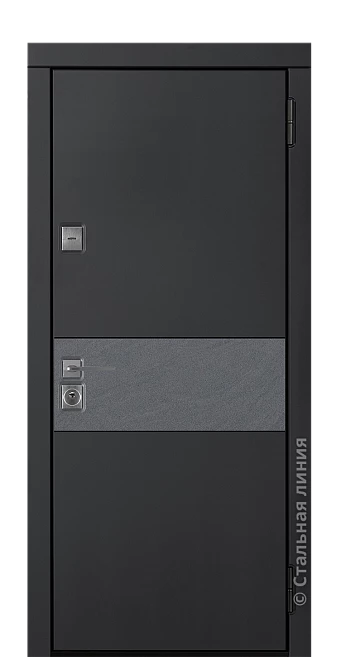 Входная дверь Плимут (вид снаружи) - купить в Краснодаре