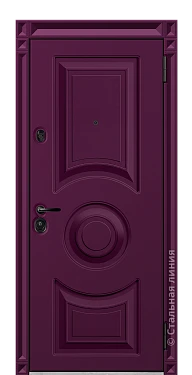 Входная дверь Неаполь (вид снаружи) - купить в Краснодаре