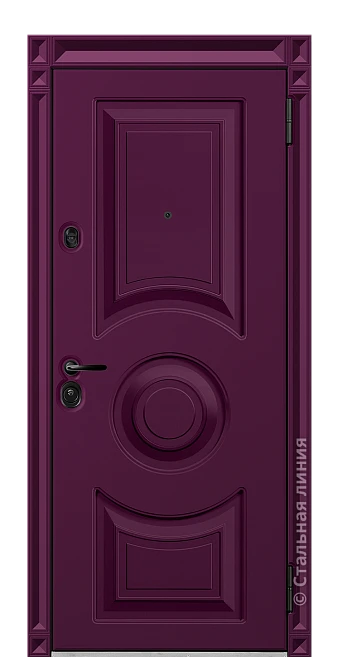 Входная дверь Неаполь (вид снаружи) - купить в Краснодаре