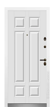 Входная дверь Виши (вид изнутри) - купить в Краснодаре