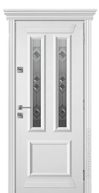 Входная дверь Амблер (вид снаружи) - купить в Краснодаре