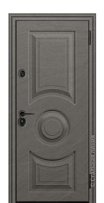 Входная дверь Леон (вид снаружи) - купить в Краснодаре