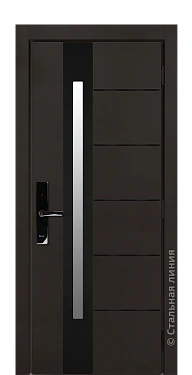 Входная дверь Мерибель (вид снаружи) - купить в Краснодаре