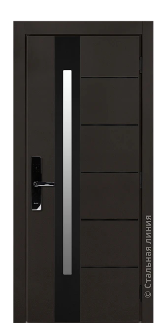 Входная дверь Мерибель (вид снаружи) - купить в Краснодаре