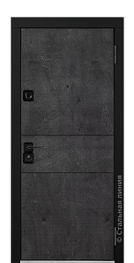 Входная дверь Плимут (вид снаружи) - купить в Краснодаре