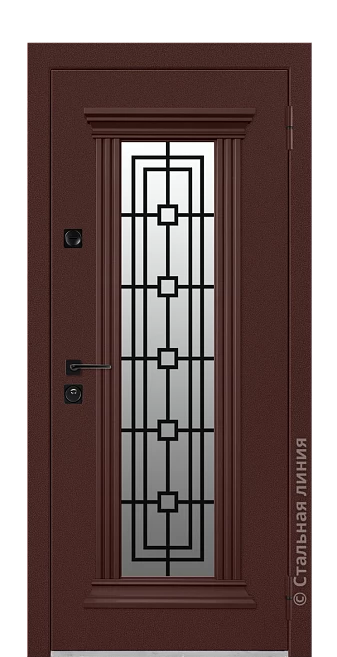 Входная дверь Мерсин (вид снаружи) - купить в Краснодаре