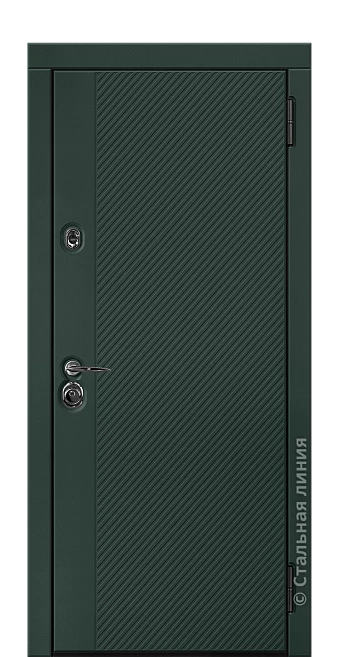 Входная дверь Тевтон (вид снаружи) - купить в Краснодаре