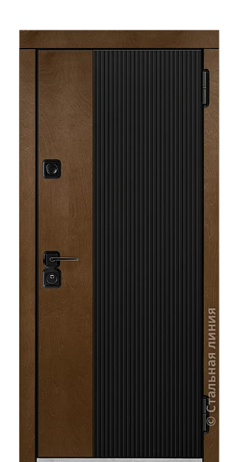 Входная дверь Кобург (вид снаружи) - купить в Краснодаре