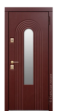 Входная дверь Агиос (вид снаружи) - купить в Краснодаре