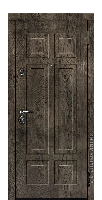 Входная дверь Тулуза (вид снаружи) - купить в Краснодаре