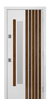 Входная дверь Мельбурн (вид снаружи) - купить в Краснодаре