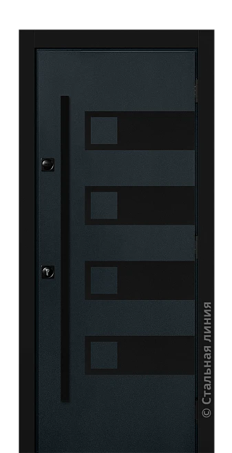 Входная дверь Рандерс (вид снаружи) - купить в Краснодаре