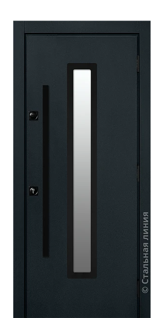 Входная дверь Хельсинки (вид снаружи) - купить в Краснодаре
