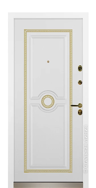 Входная дверь Версаче (вид изнутри) - купить в Краснодаре