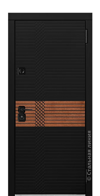 Входная дверь Кентукки (вид снаружи) - купить в Краснодаре