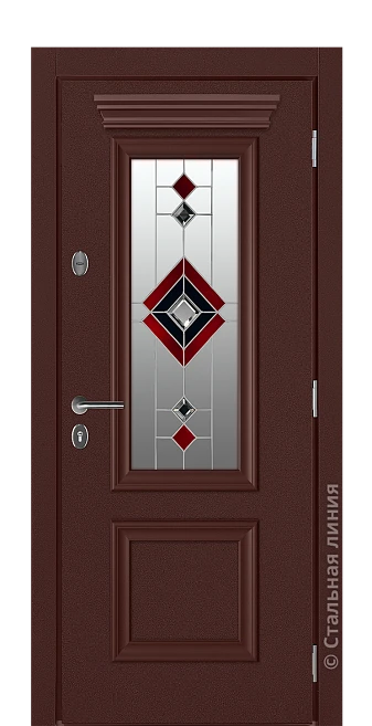 Входная дверь Аклавик (вид снаружи) - купить в Краснодаре