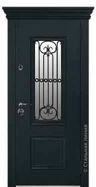 Входная дверь Беатриче (вид снаружи) - купить в Краснодаре