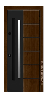 Входная дверь Макензи (вид снаружи) - купить в Краснодаре