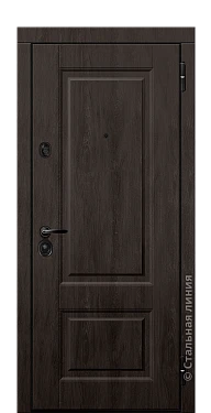 Входная дверь Далия (вид снаружи) - купить в Краснодаре