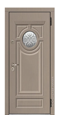 Входная дверь Белладжо (вид снаружи) - купить в Краснодаре