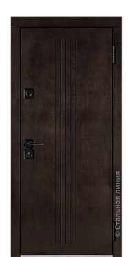 Входная дверь Брум (вид снаружи) - купить в Краснодаре