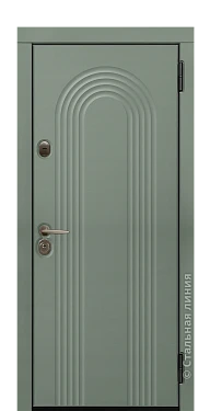 Входная дверь Рифлессо (вид снаружи) - купить в Краснодаре