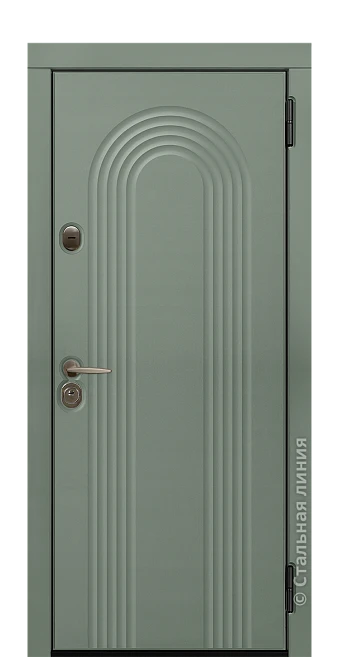 Входная дверь Рифлессо (вид снаружи) - купить в Краснодаре