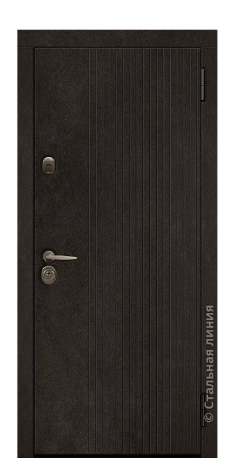 Входная дверь Бильбао (вид снаружи) - купить в Краснодаре