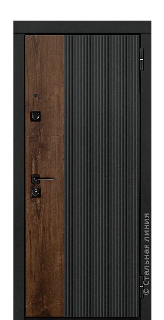 Входная дверь Кобург (вид снаружи) - купить в Краснодаре