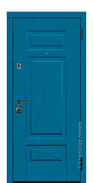 Входная дверь Париж (вид снаружи) - купить в Краснодаре