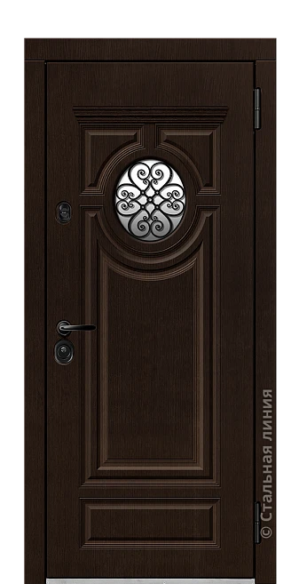 Входная дверь Трентино (вид снаружи) - купить в Краснодаре