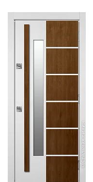 Входная дверь Монблан (вид снаружи) - купить в Краснодаре